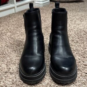 Marc Fisher Black Ankle Booties